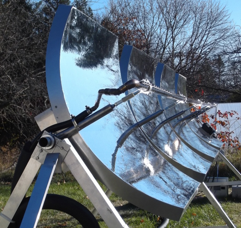 Parabolic Solar Trough