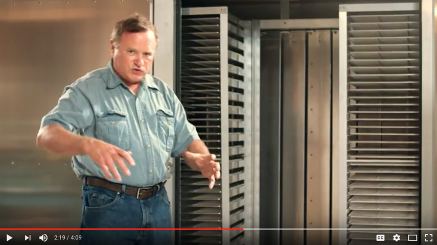 How the dehydrator works video